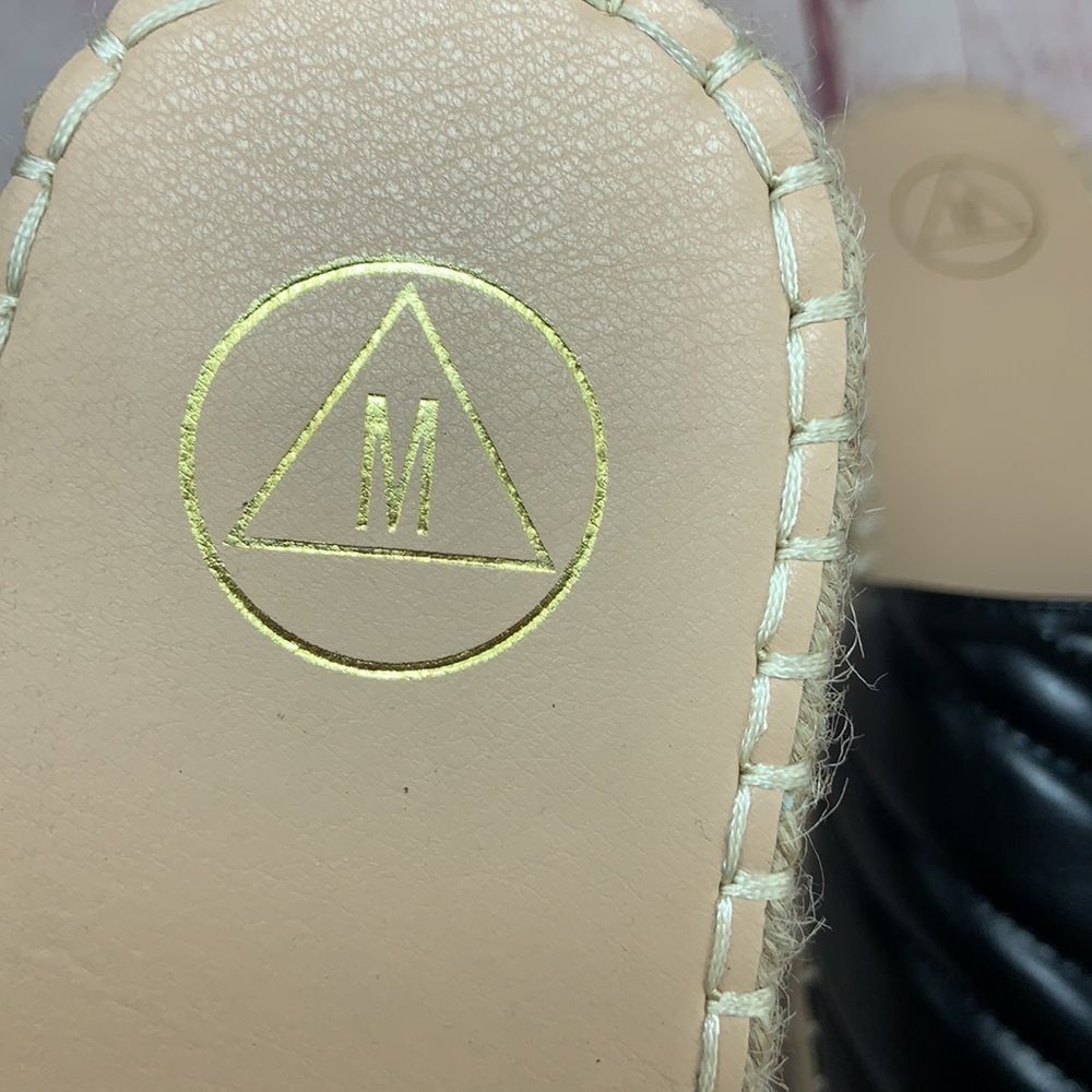 MISSGUIDED PLATFORM SLIDE ESPADRILLE SANDALS - Picture 10 of 12